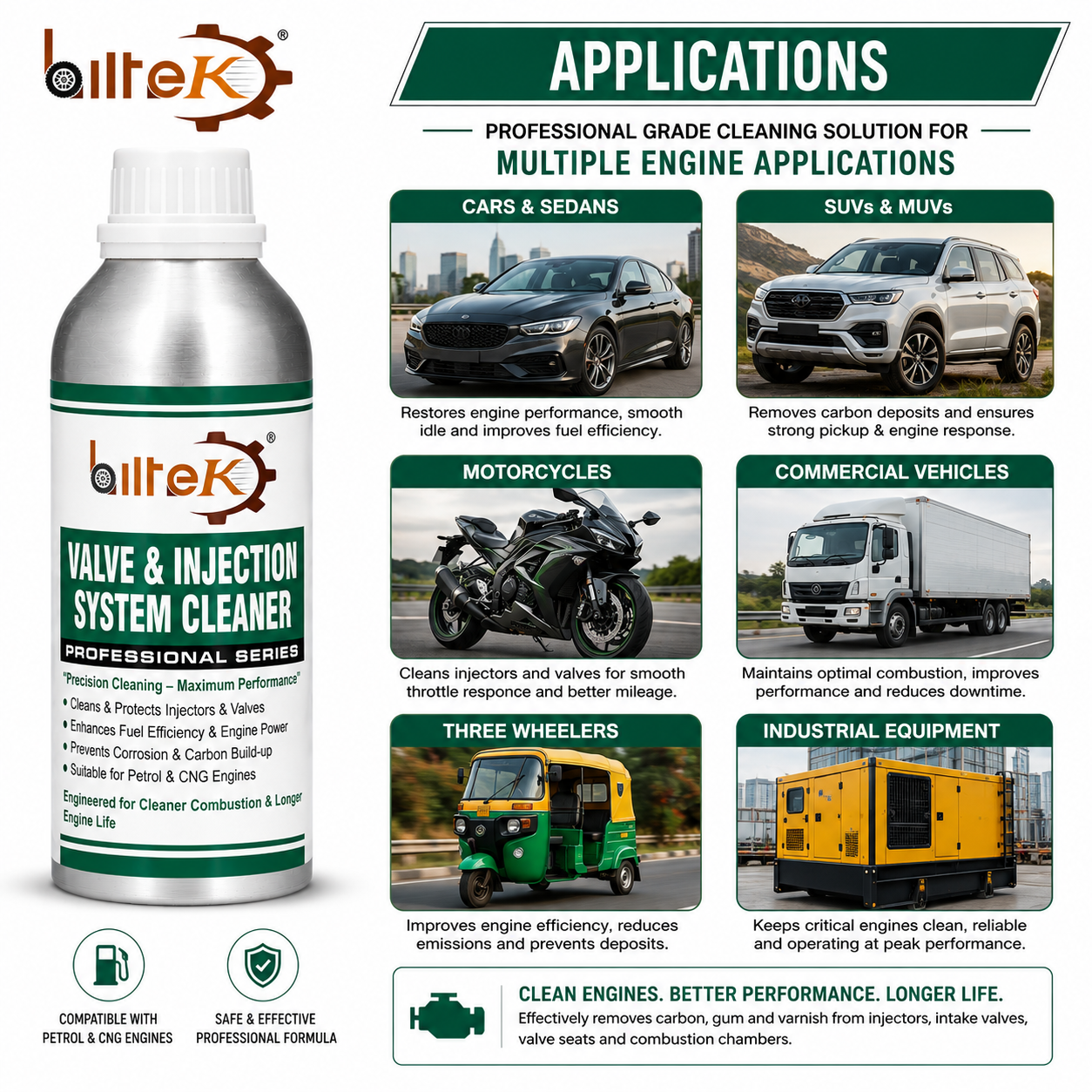 Valve & Injection System Cleaner | Biltek